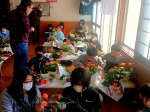 親子アレンジメント教室|「フラワーハウス　まえだ」　（北海道函館市の花屋）のブログ